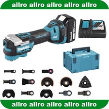 MAKITA Akku-Multifunktionswerkzeug DTM52T1JX2, 1 Akku 5,0Ah + LG + MAKPAC + ZB