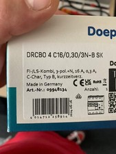 DOEPKE /TYP B /RCBO/ C16 /  4 polig /0,3A   ( FI/LS)