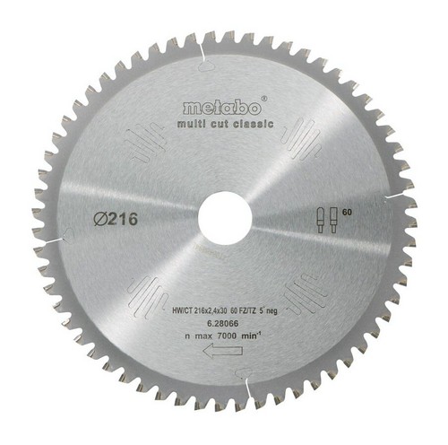 Metabo kreissägeblatt 216 - metabo, x