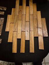 Parkett Eiche massiv 50 Stück trocken aus Villa 60 Jahre alt 115mm x 23mm x 8mm