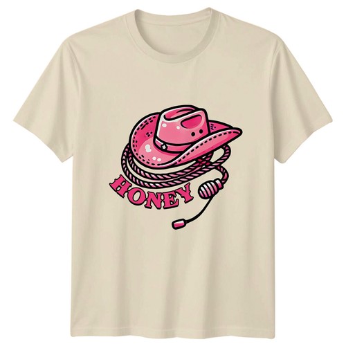 Honigrosa cowboyhut western - cowboyhut,