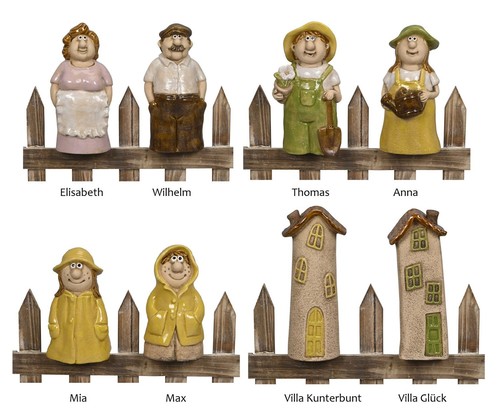 Zaunfigur neue familie und - zaunfigur,