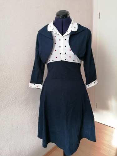 Rockabilly retro set kleid - retro, m