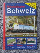 Modellbahn Schweiz Februar 2018 Gratis Exemplar