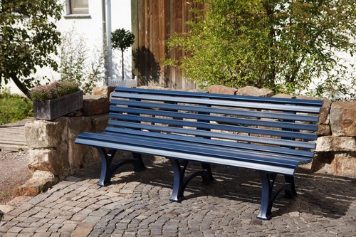Bank sitzer aus kunststoff - bank,