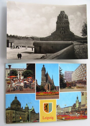 Leipzig sachsen postkarten - leipzig,
