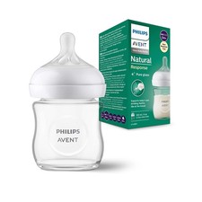 Babyflasche Philips Avent Natural Response Glas 120 ml ab 0 Monaten, BPA-frei