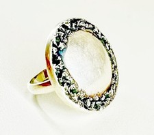 Original Vintage 925 Sterling Silber Ring / Ø 16 mm /Schmuck