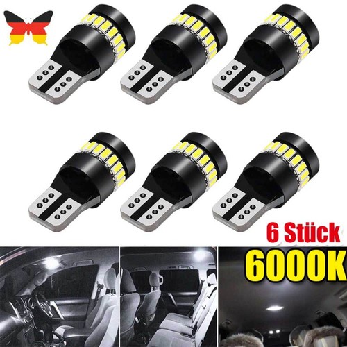 T10 4smd led lampen - w,