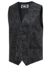 Stars & Stripes Herren Weste Jacquardweste Cowboy Country Style »LINCOLN«