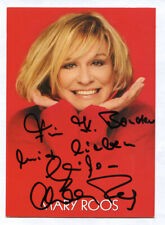 Mary Roos Autogramm von 2015