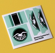 Matchbox Superfast Nr. 9 Escort RS2000 'Seagull' Aufkleber Dekor Reproduktionen