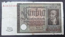 Alte Banknote für Sammler