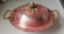 Stilvolle Schale aus Kupfer