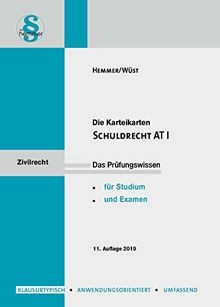 Karteikarten schuldrecht i - karteikarten,