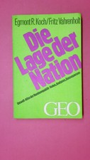 202985 Egmont R. Koch DIE LAGE DER NATION Umwelt-Atlas d. Bundesrepublik ;
