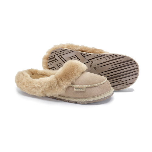Damen pantoffeln echtes leder - damen,