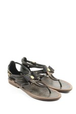 GISELE BüNDCHEN Dianette-Sandalen Damen Sandalen Gr. DE 40 schwarz-braun Elegant