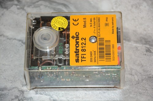 Satronic honeywell tfi 812 - tfi, 812.2