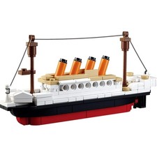 Bausteine Kinder Schiff, Titanic, Spielzeug, Kreativ, Konstruktionsset, 194 S...