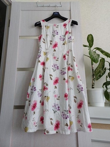 Women laura ashley dress white - ashley,