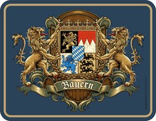 Bayern - Wappen - hochwertig