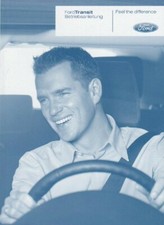 FORD  TRANSIT 6 Betriebsanleitung 2009 Bedienungsanleitung Handbuch Bordbuch BA