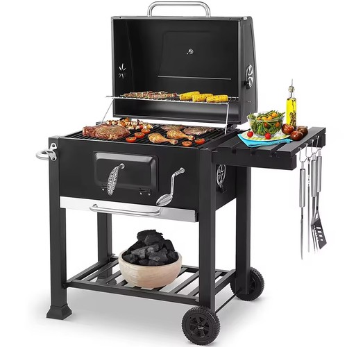 Holzkohlegrill smoker mit - smoker,