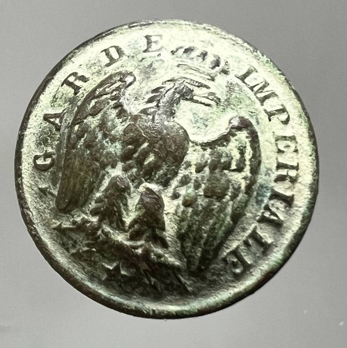 Military button imperial guard - button,