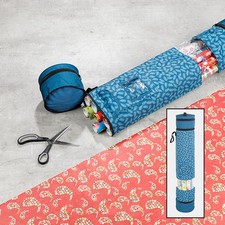 Geschenkpapier-Organizer Aufbewahrungstasche Weihnachtspapier blau