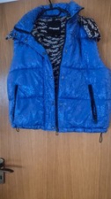 Desigual Weste blau in Größe