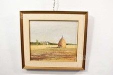 Ölgemälde Kukuruz Garbe Im