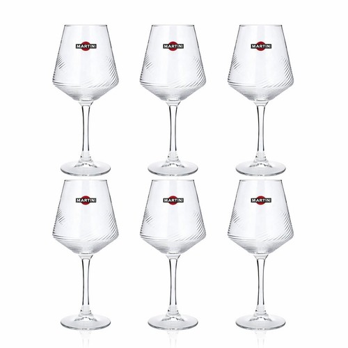 Martini weingläser mit - 6x,