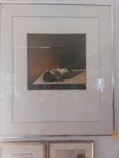 Klaus Böttger Radierung Das