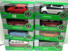 VW / FORD / BMW / Mini / Land Rover / GOLF / VW Bulli--  Welly 1:60 Modell --