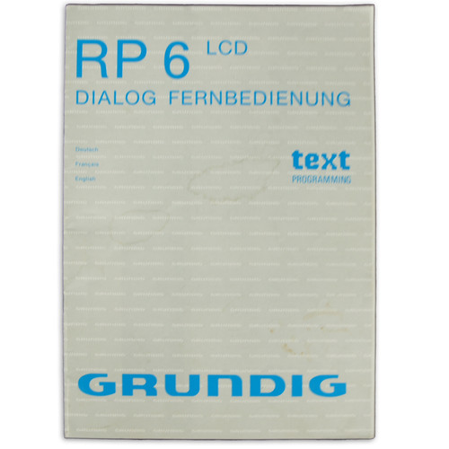 Grundig lcd - rp, 6