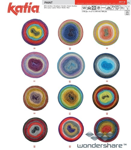 100g paint katia tuch - paint,