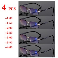 4 Stk Randlose Lesebrille