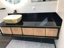 5mm Schwarz Spiegelnd