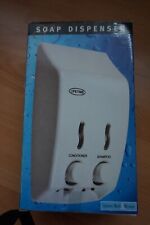 Wand Seifenspender Soap Dispenser Spender 2x 375 ml Wandmontage - neuwertig