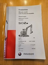 Ersatzteilliste Neuson 50 Z3