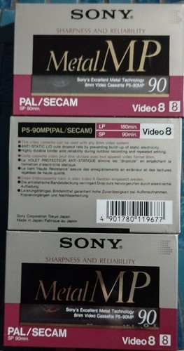 Sony 8mm camcorder cassetten - 8mm,