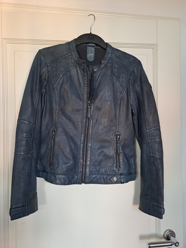 Lederjacke gipsy blau - gipsy, 38