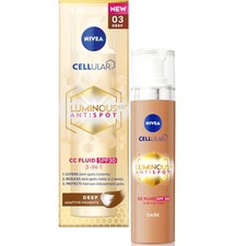 NIVEA LUMINOUS Anti-Pigmentierung CC Creme SPF 30, Farbton 03/DEEP 40 ml