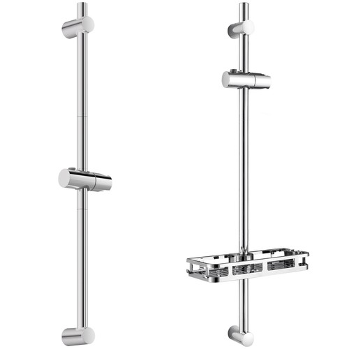 Duschstange 90cm verstellbar - duschstange,