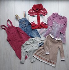 Baby Kleidung Paket*Strickjacke/Latzhosen etc.*Mädchen*Gr. 80/86