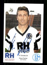 Klaus Fischer Autogrammkarte