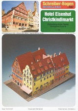 Kartonmodell Hotel Eisenhut