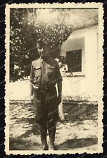 Foto-Freiwilliger-Kroatien-Jugoslawien-Wehrmacht-1944-Seltene Uniform-