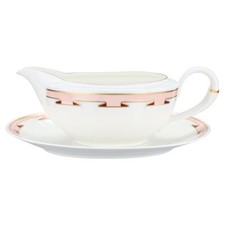 Sauciere mit teller - mit,